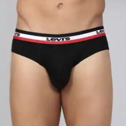 Men Regular Fit Briefs with Elasticated Waist-image-69