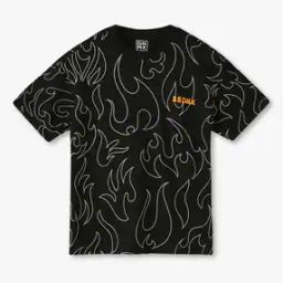 Boys All-Over Print Oversized Fit Round-Neck T-Shirt-image-51