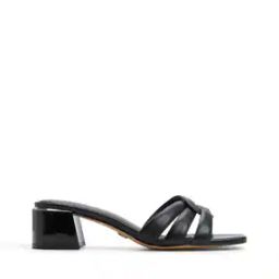 Women Strappy Slip-on Round-Toe Chunky Heeled Sandals-image-31