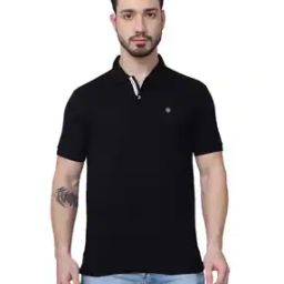Regular Fit Polo T-Shirt with Side Vents-image-64