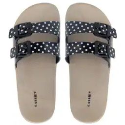 Open-Toe Slip-On Flat Slides-2