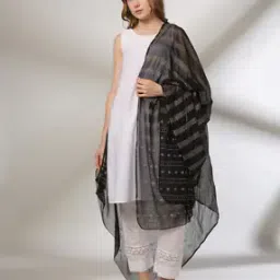 Women Foil Print Dupatta-image-58