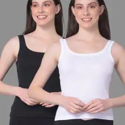 Pack of 2 Scoop-Neck Camisoles-image-41