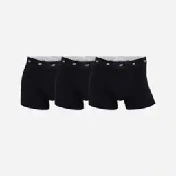 Pack of 3 Trunks with Brand Waistband-image-37