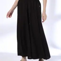 Women Flared Palazzos-image-74