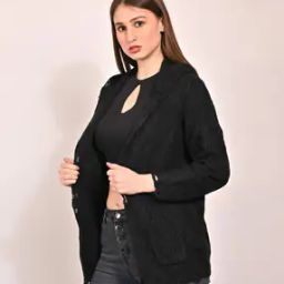 Stylised Shrug with Full Sleeves-47
