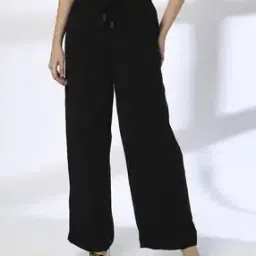 fig Women High-Rise Wide-Leg Pants-picture-1
