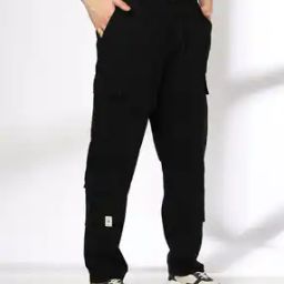 Men Loose Fit Flat-Front Cargo Pants-picture-51