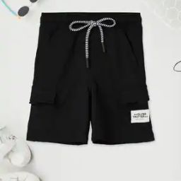 Regular Fit Cotton Cargo Shorts-image-25