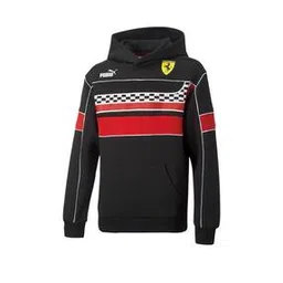 Brand Print Hoodie with Pocket Inserts-picture-41