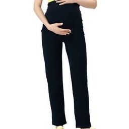 Women Maternity Trackpants with Insert Pockets-image-10