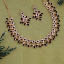 Women Necklace Earings Set-image-25