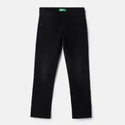 Boy Washed Jeans with Insert Pockets-35
