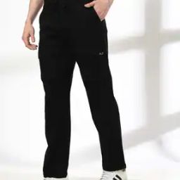 Men Mid-Rise Slim Straight Fit Cargo Pants-image-22