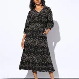 Women Embroidered Fit & Flare Dress-image-44