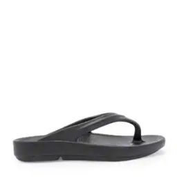 Women Typographic Embossed Thong-Strap Slip-On Flip-Flops-38