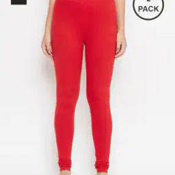 Pack of 2 Leggings with Elasticated Waist-image-98