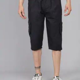 3/4th Cotton Cargo Shorts-picture-22