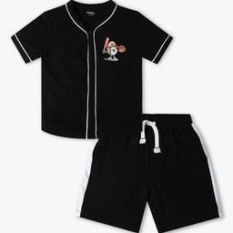 Boys Cotton Shirt with Shorts-image-65