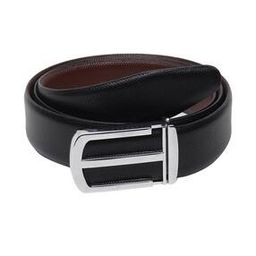 Genuine Leather Reversible Slim Belt -picture-17