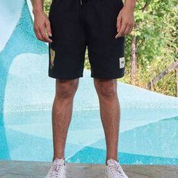 Men Flat-Front Regular Fit Shorts-picture-16