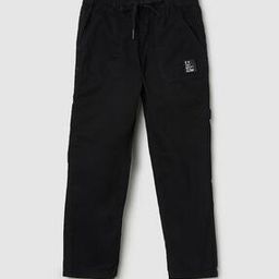 Straight Fit Flat-Front Carpenter Trousers-picture-39