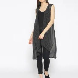 Women Printed Regular Fit Shrug-image-27