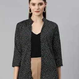 Women Printed Regular Fit Shrug-22