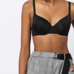 Solid T-shirt Bra-image-60