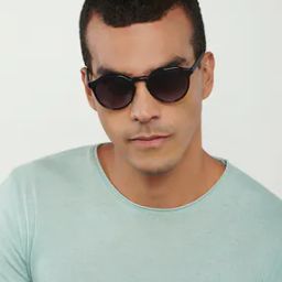 Unisex UV Protected Round Sunglasses -VC S14523-image-2