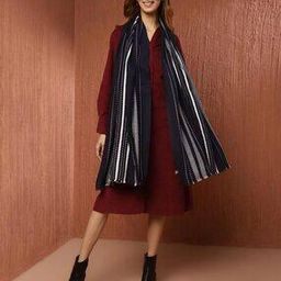 Women Striped Stole-picture-26
