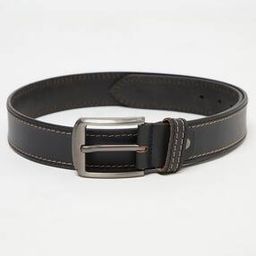 Genuine Leather Wide Belt-image-41