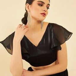 Women Embellished V-Neck Blouse-picture-31