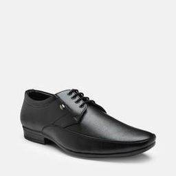 Textured Lace-Up Derbys-image-30