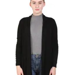 Women Ribbed Front-Open Cardigan-25