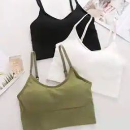 Women Pack of 3 Lightly Padded Sports Bras-picture-20