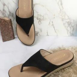 Women Slip-On Round-Toe Flat Sandals-image-67