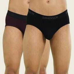 damensch Pack 2 Briefs with Logo Waistband-picture-16