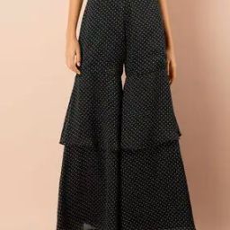 Mid-Rise Micro Print Sharara-image-89