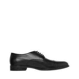 Leather Cap-Toe Derby Shoes-image-75