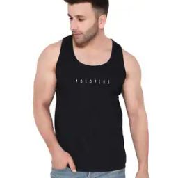 Typographic Print Sleeveless Vest-image-43