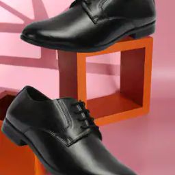 Men Round-Toe Derbys with Lace Fastening-picture-11