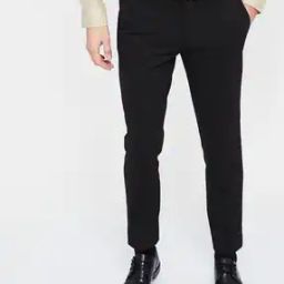 Solid Skinny Fit Pants-image-7
