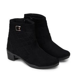 Women Ankle-Length Slip-On Boots-picture-53