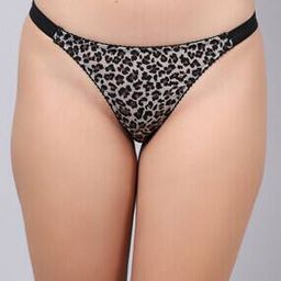 Animal Print Seamless Thongs-picture-21