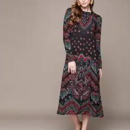 Printed Sheath Dress-image-77