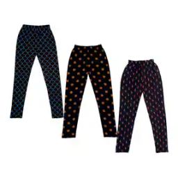 Pack of 3 Floral Print Leggings-image-34