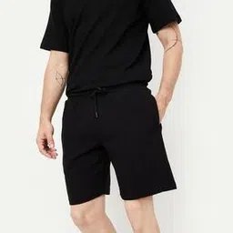 max Men Regular Fit Shorts with Elasticated Waist-picture-27