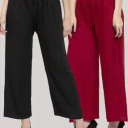 Pack of 2 Flared Palazzos-picture-9