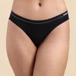 Micromodal Moisture Wicking Solid Bikini-image-1